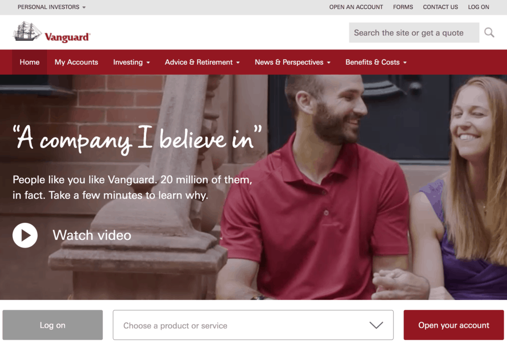 Signing Up For A Vanguard Account A Compact Life